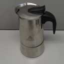 IMUSA USA B120-22062M Stainless Steel Stovetop Espresso Coffeemaker 6-Cup, Silver