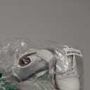 Josmo Baby Boys Girls Unisex Walking Shoes First Step Walker - Lightweight Synthetic Dress Boots Non-Slip Bottom High top - White (Size 4 Infant)