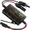 PWM Solar Charge Controller 12V20A Solar Panel Charge Controller with PD 22W & QC 18W USB Type-C Output for LiFePO4, AGM, Gel Battery(20APWM)