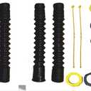 EZ-POUR HI-FLO Spout Replacement With Extension & Vent Kit (Pack of 2) | Fits 1-3/4" Openings | Compatible With All EZ-POUR Adapters | Allows for FAST Flow & Extends to be a 16 Spout | Fits Water Jugs Or Gas Cans (40051)