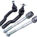 NewYall Front Inner and Outer Tie Rod End for Mazda 3 Sport 6 2014 2015 2016 2017 2018