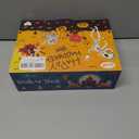 Adisher Halloween Party Favors,12Pcs Mochi Squishy 12Pcs Building Blocks and 24Pcs Pumpkin Boxes, Goodie Bag Fillers Classroom Prizes Trick or Treat Halloween