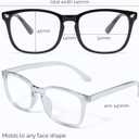 livho High Tech Blue Light Glasses - Advanced Blue Light Blocking Computer Glasses - Screen Fatigue & UV Protection