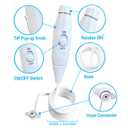 Oral Hygiene Accessories Replacement Hose and Handle Parts Compatible with Waterpik' Water flosser WP-100 WP-300 WP-660 WP-900, Pack of 1 Handle Hose