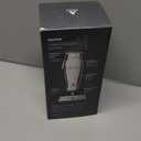 Andis 12660 Professional Master Corded/Cordless Hair Clipper, Adjustable Carbon Steel Blade Hair Clipper for Close Cutting, Silver