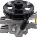 NewYall Power Steering Pump with Pulley for Hyundai Tucson 2005-2009, Kia Spectra 2004-2009, Spectra5 2005-2009, Sportage 2005-2010