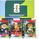 TCMOT 3PCS World Cup Mascot 2026, World Cup 2026 Merchandise, Collectible Team Mascots with Exquisite Details, Soccer Fan Game Gift, Party Decor