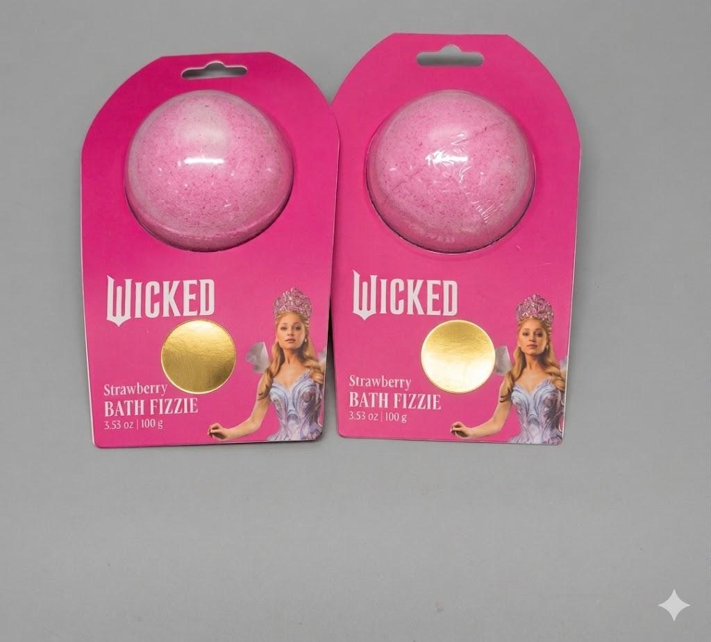 Wicked Strawberry Bath Fizzie 3.53 oz