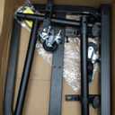 Large-Size Portable Laptop Rolling Desk with Wheels, Adjustable Height and Tilt Top Stable Mobile Over-Bed Table for Home Use - Brown