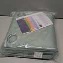 BGment Living Room Curtains 84 Inch Long, Thermal Insulated Blackout Panels for Bedroom, 2 Set Soundproof Window Drapes, Each 42 Inch Wide, Frosty Green