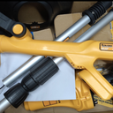 Cordless Garden Tiller Cultivator, Compatible with DeWalt 20V MAX Battery, 360 RPM High Torque, 9" Width x 7" Depth, Lightweight Garden Soil Tool for Weeding, Tool Only-Battery Not Included