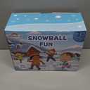 100 Pcs Fake Snowballs Fight Set: Soft Artificial Snow Balls with Drawstring Bag for Kids and Adults, Indoor Outdoor Snow Toys, Christmas Games, Party Favors, Winter Wonderland Decor Gifts