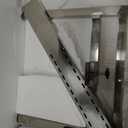 PreAsion Commercial Stainless Steel Funnel with Support Stand Manual Filling Package Funnel 5.5inch