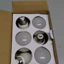 12V LED Bulb 6W(50W Equivalent), Warm White 3000K, 12V-24V AC/DC, 600 Lumens, Non-Dimmable, A19 12V DC LED Light Bulbs, E26 Base, Pack of 6