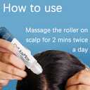 Hair Growth Serum Roll On  Rosemary & Peptide Formula for Thicker Hair, Fast-Absorbing & Non-Greasy, Advanced Follicle Support 0.85 Fl Oz (1 Pcs)