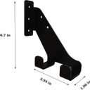 Chainsaw Holder, 2 Pack Wall Mounted Chainsaw Hanger, Garage Chainsaw Storage Rack, Hanging Yard Tools Garage Storage Shed Organizer Mounted Chainsaw Rack