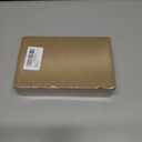 Mousike 4.5" Silver Door Stops for Bottom of Door (4 Pack) - Heavy Duty Industrial Springy Doorstops & Wall Stops for Solid Core, Garage, Warehouse, Office, Commercial Doors