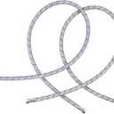 48” Length Faucet Supply Lines,Flexible Faucet Hose Connector 3/8" to 3/8" Female Compression Thread Stainless Steel Braided Bathroom Kitchen Faucet Extension Water Supply Line, 2Pcs