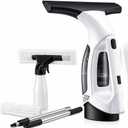 Window Vacuum Squeegee Cordless, Electric Window Cleaner Tool with 2000Pa Suction, 2200mAh Rechargeable Battery, 150mL Detachable Tank, 11-Inch Blade for Windows, Shower Doors, Mirrors
