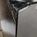 Commercial Cool Upright Freezer, Stand Up Freezer 6 Cu Ft with Reversible Door, Black