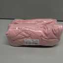 2 x Makeup Bag, Wide-open Cosmetic Bag, Toiletry Bag for Women, Travel Essentials Organizer, Compact Lightweight for Daily Use (Pink)