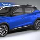 Window Visors Rain Guards for 2018 2019 2020 2021 2022 2023 2024 Nissan Kicks, Out-Channel Window Vent Wind Deflectors Visors Shades for 18-24 Kicks
