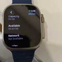 Apple Watch Ultra 2 [GPS + Cellular, 49mm] - Titanium Case with Blue Ocean Band, One Size 