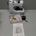 Portable Tabletop Beginner Mini Sewing Machine for Home Use, Compact and Easy-to-Use Sewing Machine for Quick Repairs, DIY Crafts and Alterations, Giftable Sewing Machine for Beginners (black)