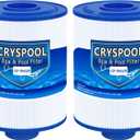 Cryspool® PAS28 Filter Compatible with PAS28, PAS28-F2L, PAS28-F2L-B12, X29-PAS28-F2L, 06-0052-12, 06-0055-12, FC-0309, FC-0312, SD-01330, Spa Filter Cartridge, 2 Pack