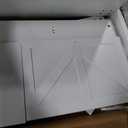 KEIKI 74.8" Kitchen Island with Extendable Dining Table, Rolling Cart with Power Outlet, 3 Drawers & Storage Cabinet on Wheels for Kitchen, Dining Room, White