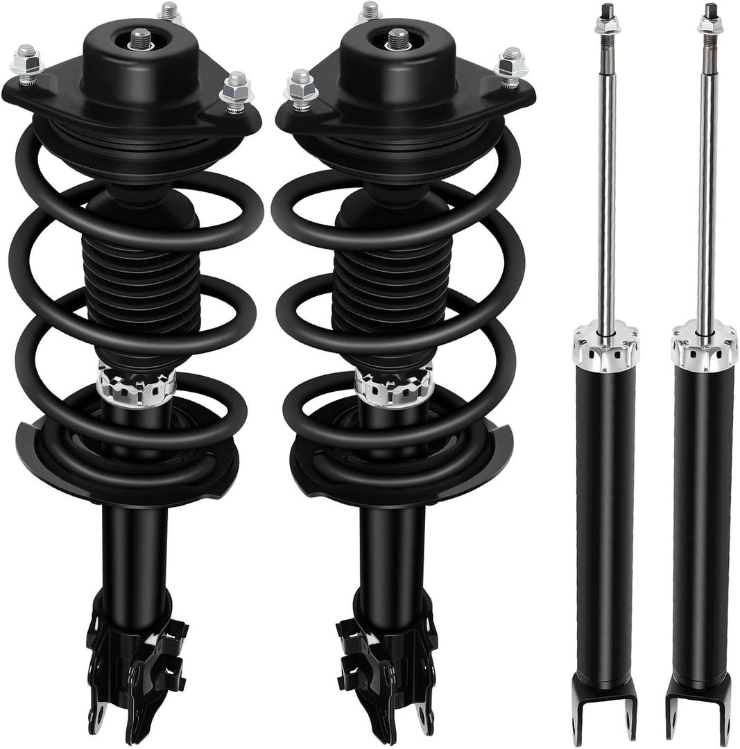 SCITOO Front Rear Complete Shock and Strut Assembly 2011 for Hyundai Sonata | Pair Strut & Spring Complete Assembly Compatible with 172586 172585 5646