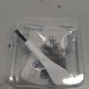 Resound Compatible Hearing Aid Domes Open Smokey Ear Tips Replacement 8mm (Medium 20pcs Pack)