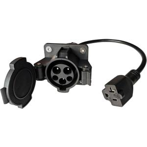 J1772 to Nema 5-15/5-20 Discharger, EV Station Charging Adapter with 0.35M Cable,EV Adapter Plug,J1772 to Nema 5-20 for E-Bike/Scooter/One Wheel