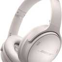 Bose QuietComfort 45 Noise Canceling Bluetooth Headphones (White Smoke)