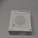 Gaiatop Mini Space Heater, Lightweight PTC Ceramic Fast Heating 500W Energy Efficient for Indoor Use, Overheating & 45° Tip-Over Protection, Portable Desk Electric Heaters for Office Home Black