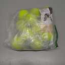 Nobleza Dog Tennis Balls 12 Pack, 2.5 Floatable Squeaky Tennis Ball for Small Medium Dogs, Training Safe Natural Rubber Squeaky Dog Balls for Dogs to Fetch Exercise, Yellow