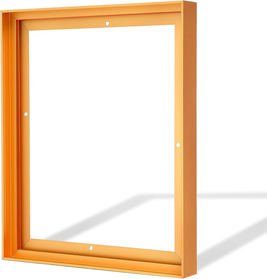 CANFRAVAS Canvas Frame 30x40, DIY Metal Canvas Floater Frame, 1.5" Deep Canvas Floating Frame,Frames for Canvas Art, Floater Frame for Canvas Painting, Floating Frame for Canvas (Gold,30"x40")