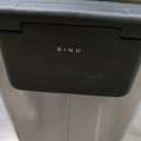 BINO Stainless Steel 1.3 Gallon / 5 Liter Rectangle Step Trash Can, Brushed Steel