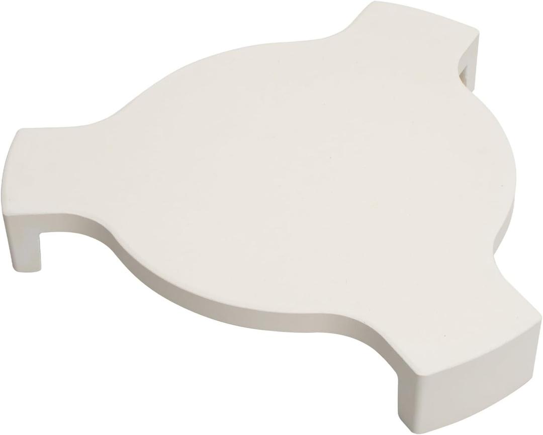 15 1/2" Baking Pizza Stone Heat Deflector for Medium Big Green Egg, for Kamado, for Ceramic Plates, for Green Egg ComvEGGtor, Plate Setter Smoking Stone Heat Plate Replacement
