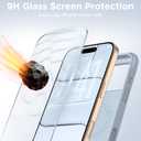 Magnetic for iPhone 17 Pro Case 6.3", Compatible with MagSafe, [Integrated Silicone Camera Control Cover] [Screen Protector], 2X MIL-STD Drop Protection Case for iPhone 17 Pro, Baby Blue