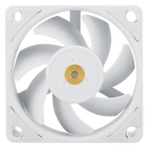 Thermalright TL-B6W 60mm CPU Cooler Fan, Silent Computer Case Cooler,6025 CPU Fan, 3200RPM Speed, DC 12V CPU Mute Cooling, Low Noise 20.17dba(White)