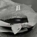 Burner Drip Pans 2 Large 8'' WB31M20 & 2 Small 6'' WB31M19 Porcelain Drip Pan Set Fit for GE Hotpoint Electric Stove Top - Include 2 Pcs 6'' Drip Pan and 2 Pcs 8'' Drip Pan by AMI PARTS