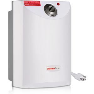 Thermoflow Electric Mini Tank Water Heater, 4.0 Gallon 120V Corded Under Sink Small Hot Water Heater for Point of Use Instant Hot Water