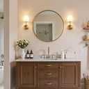 WOSHITU Battery Operated Wall Sconce: Brass Sconces Set of 2 with 2 Remote & 2 Dimmable Bulb Brushed Gold Rechargeable Cordless Sconces Wall Decor Set of Two Wall Light for Bedroom Living Room