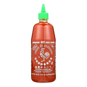 Huy Fong Hot Chili Sauce - Sriracha - Case of 12-28 oz., BBD: JULY 2026