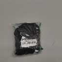 wegreeco Washable Dog Diapers - Washable Male Dog Belly Wrap - Pack of 3 - (Black,X-Small) (9" to 11"))