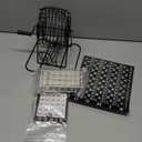 Deluxe Metal Bingo Case - Bingo Night Play Kit - Includes Metal Bingo Cage, 75 Numbered Balls, 150 Bingo Markers, 17 Double-Sided Bingo Cards & 1 Master Bingo Card