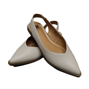 SM NEW YORK Slingback Flat for Women - Comfortable and Stylish Flats-Sandal with Adjustable Strap and Cushioned Insole, Size 7.5 US