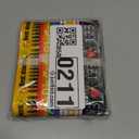4PCS 1" Back to School Ribbons Pencil ABC School Theme Ribbons for Wrapping Gift 20 Yard, Kindergarten Decor Ribbon for Back to School Party Decoration Students Gift Wrapping DIY Supplies