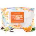 3 x Pacifica Glowing Makeup Remover Wipes With Glycolic Acid for AHA Exfoliating and Facial Cleansing No Rinse Face Cleaning Towelettes Dermatologist Tested, Vegan & Cruelty-Free 30 Pack